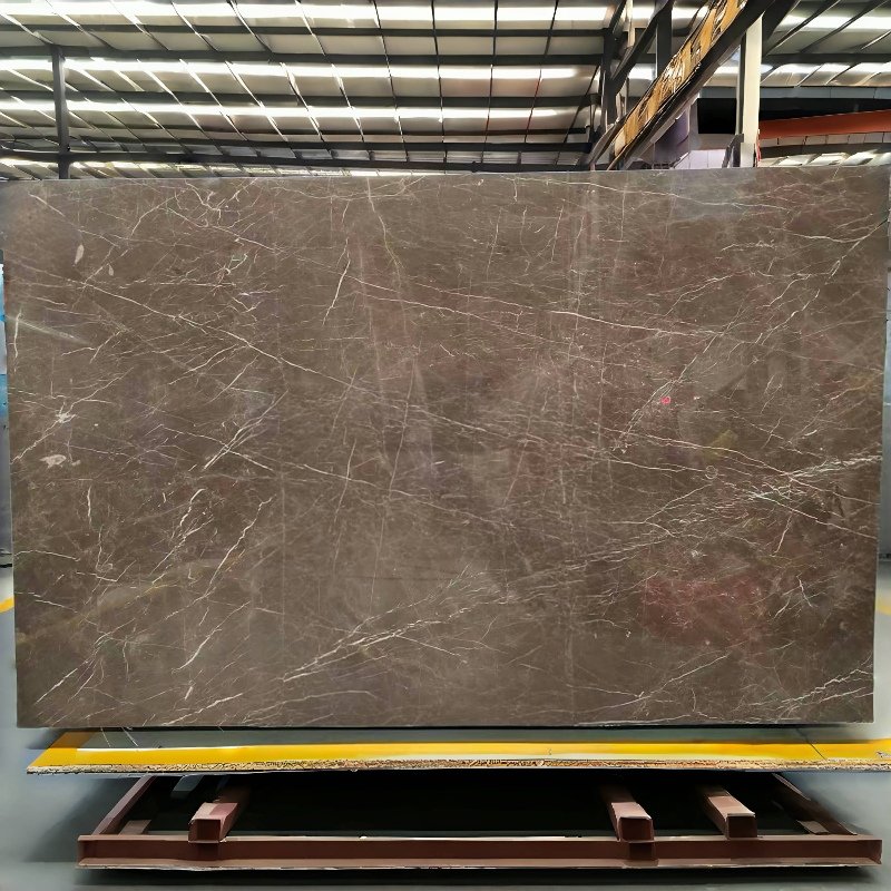 Black Polished Natural Marble Slab - Image 2
