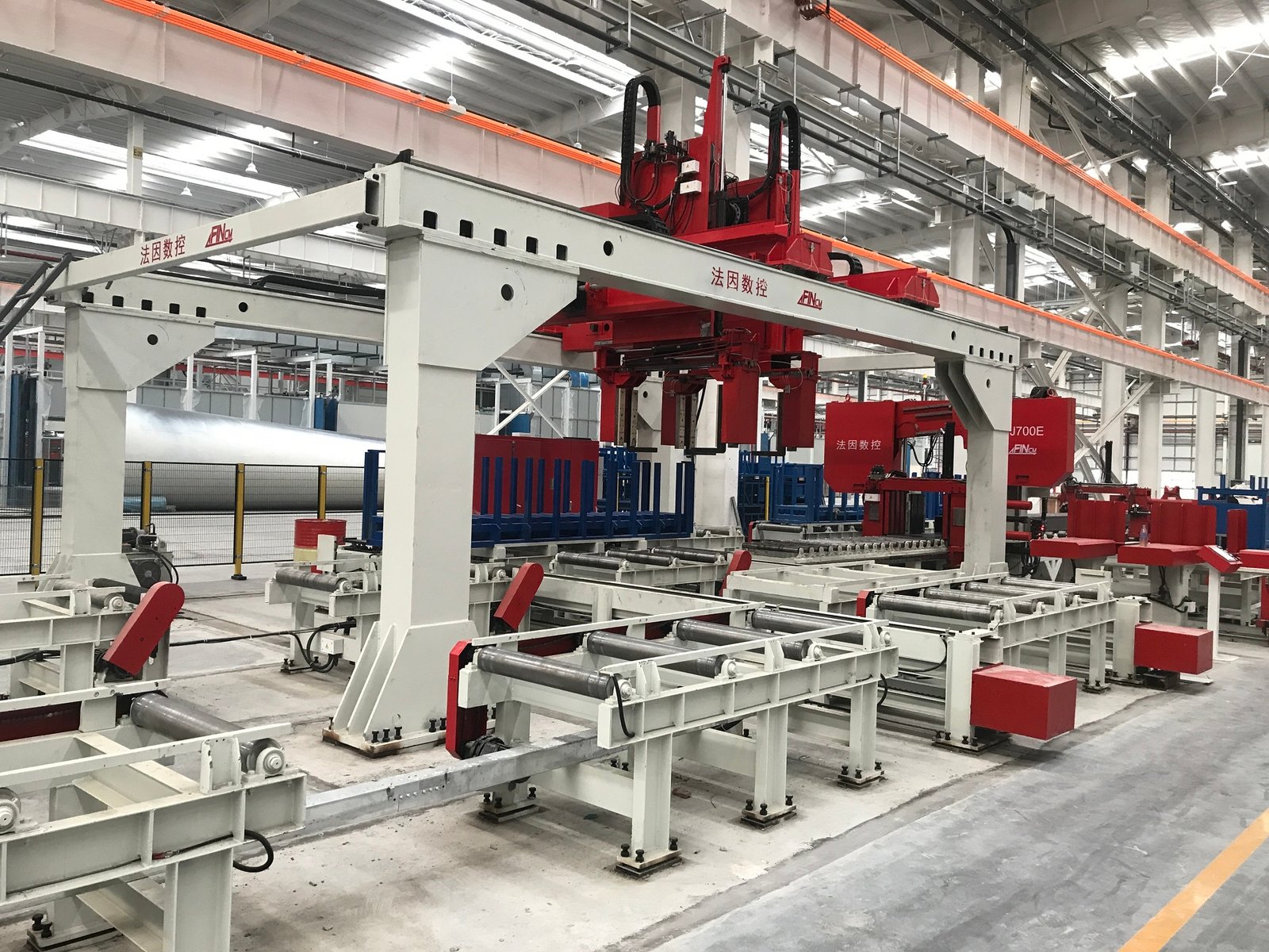 BHD+DJ series H-beam high-speed 3D drilling and sawing combined production line - 图片 4