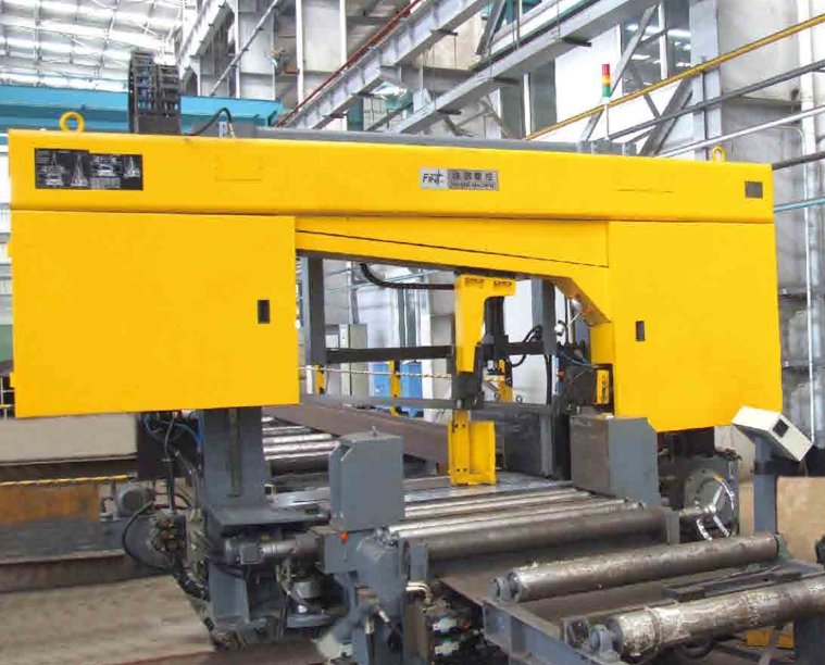 BHD+DJ series H-beam high-speed 3D drilling and sawing combined production line - 图片 3