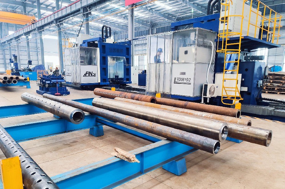 锅炉集箱管数控钻床