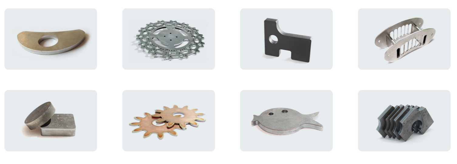 sample of sheet fiber laser cutting machine